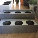 1000MM X 320MM TROUGH CEMENT GREY