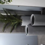 CYLINDER 500MM CEMENT GREY