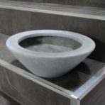 SMALL MESA BOWL CEMENT GREY